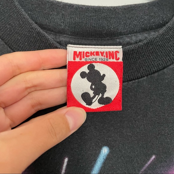 Vintage 90s Mickey & Friends Space Mountain Graphic Tee 🚀 - Picture 4 of 7